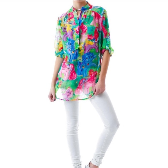 Iron Fist My Little Pony Blouse NWT - Picture 2 of 5